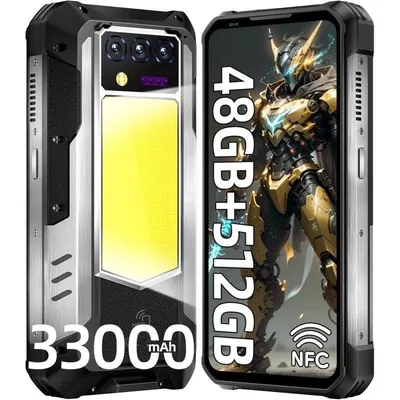 Oukitel WP100 Titan 5G 16GB 512GB 6.8" Schwarz