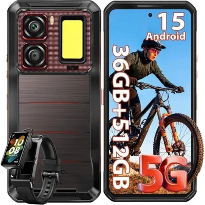 Oukitel WP300 5G 12GB 512GB 6,8" Schwarz 16000 mAh Akku
