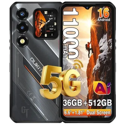 Oukitel WP66 5G 12GB 512GB 6.6" Schwarz
