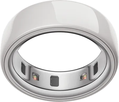 Oura Ring 4 Ceramic Größe 7 Cloud