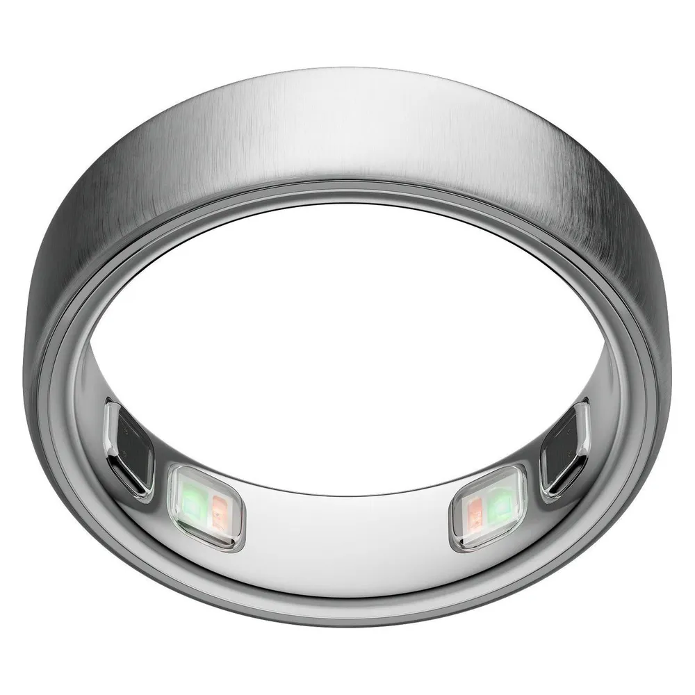 Oura Ring 5 Größe 7 Brushed Silver