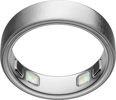 Oura Ring 5 Größe 9 Brushed Silver
