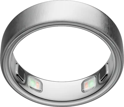 Oura Ring 5 Größe 13 Brushed Silver