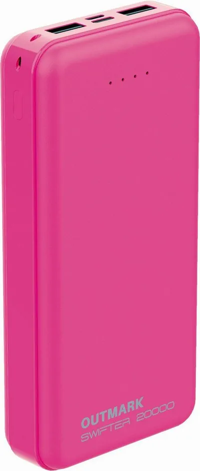 OUTMARK Swifter 20.000 Powerbank 20000 mAh, Fast Charge 2 x 2,4A