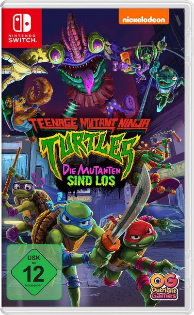 TMNT - Teenage Mutant Ninja Turtles: Die Mutanten sind los Nintendo Switch