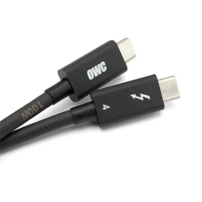 Kabel Thunderbolt 4 OWC 2 m Schwarz 40 Gbit/s