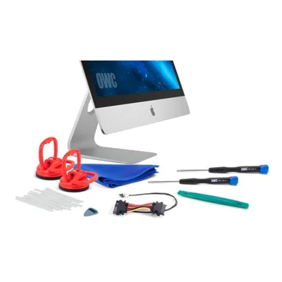 Montagekit OWC DIYIMACHDD12 Schwarz Blau Rot für iMac 27 Zoll