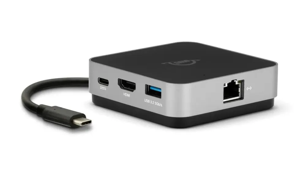 OWC Travel Dock E (6 in 1), Space Grau