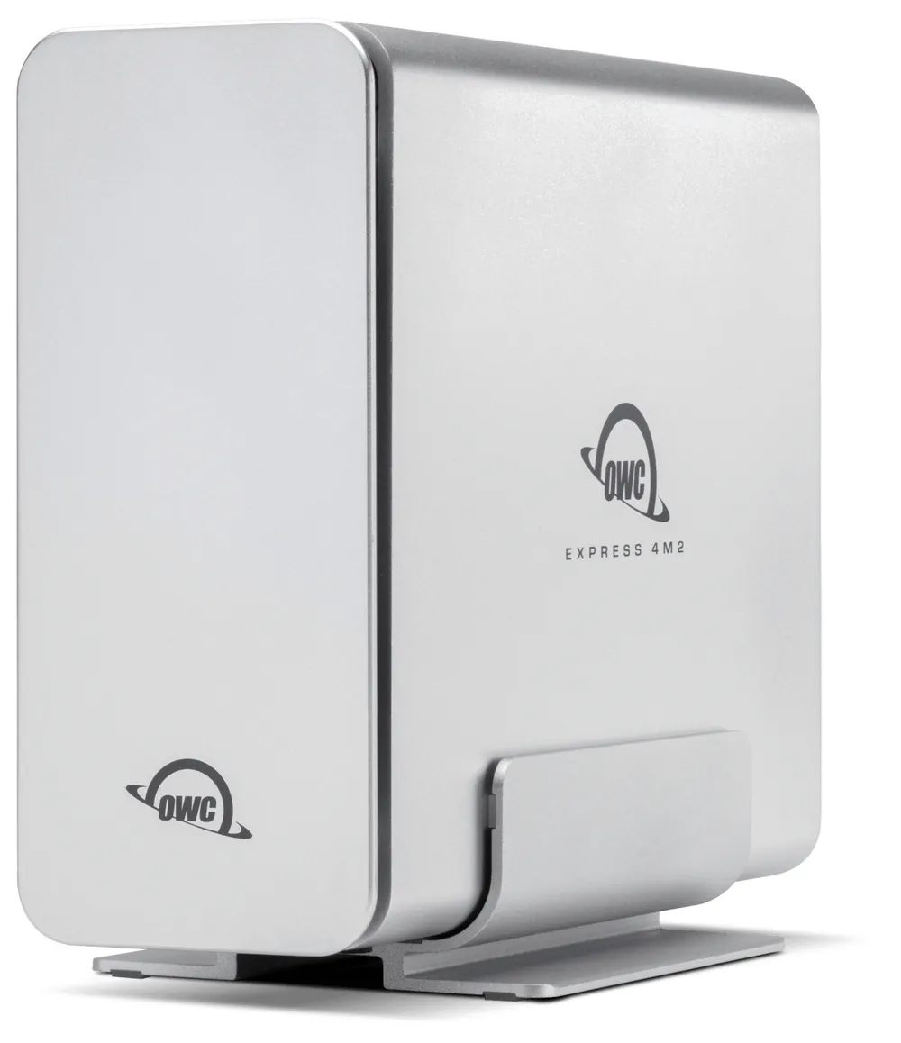 OWC Express NVMe SSD Enclosure externes M.2-NVMe SSD Gehäuse, Weiß, 1TB, USB-C
