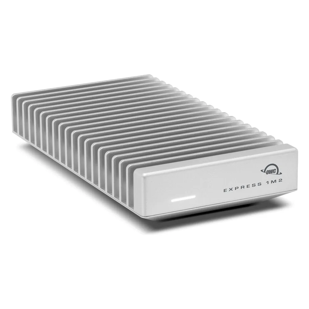 Externe Gehäuse OWC OWCUS4V2EXP1M2 M.2 Aluminium Grau herausnehmbar USB4
