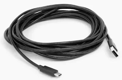 USB-C auf USB-A Kabel Owl Labs 5 m Schwarz