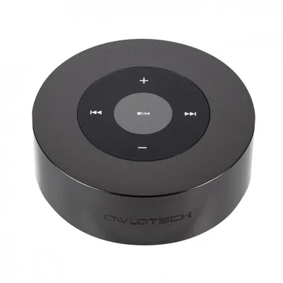 Owlotech Mini Bluetooth-Lautsprecher Schwarz