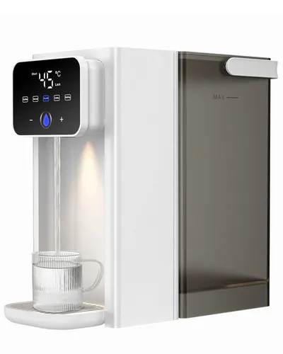 OYLCDI Wasserkocher Heißwasserspender, 3 L Temperaturstufen (25-100°C), 2000,00 W, Wassertank abnehmbar, Touch-Bedienung,Memory-Funktion