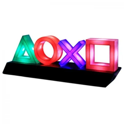 Paladone V2 Lampe Sony Playstation Symbole Symbole des Controllers
