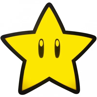 Paladone Super Mario Super Star Projektorlampe