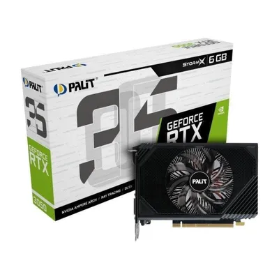 Grafikkarte Palit GeForce RTX 3050 StormX 6GB GDDR6 Ray Tracing DLSS