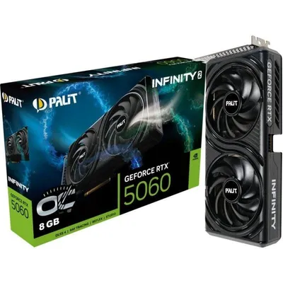 Grafikkarte Palit GeForce RTX 5060 Infinity 2 OC 8GB GDDR7 Reflex 2 RTX AI DLSS4