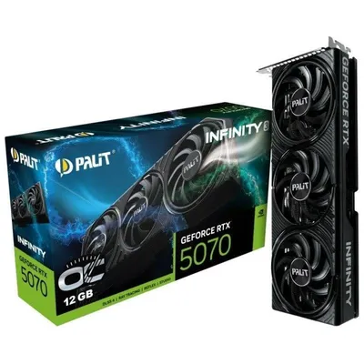 Grafikkarte Palit GeForce RTX 5070 Infinity 3 OC 12GB GDDR7 Reflex 2 RTX AI DLSS4
