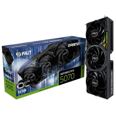 Palit GeForce RTX 5070 GamingPro OC 12GB GDDR7 Reflex 2 RTX AI DLSS4