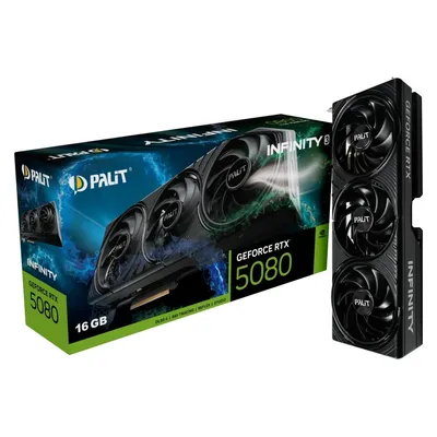 Grafikkarte Palit GeForce RTX 5080 INFINITY 3 16GB GDDR7 Reflex 2 RTX AI DLSS4