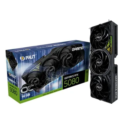 Grafikkarte Palit GeForce RTX 5080 GamingPro OC V1 16GB GDDR7 Reflex 2 RTX AI DLSS4