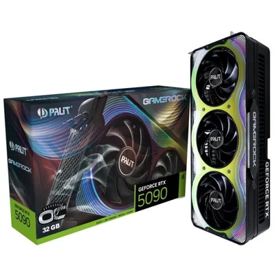 Palit GeForce RTX 5090 GameRock OC 32GB GDDR7 Reflex 2 RTX AI DLSS4