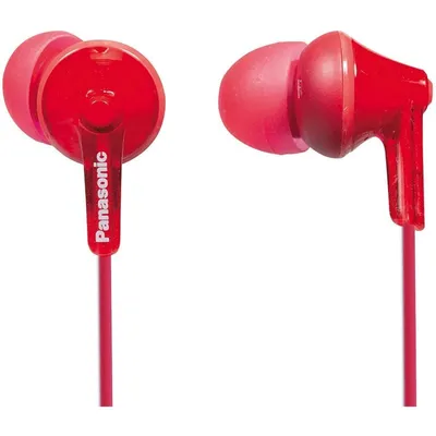 Panasonic RP-HJE125E-R Kopfhörer & Headset Kabelgebunden im Ohr Musik Rot