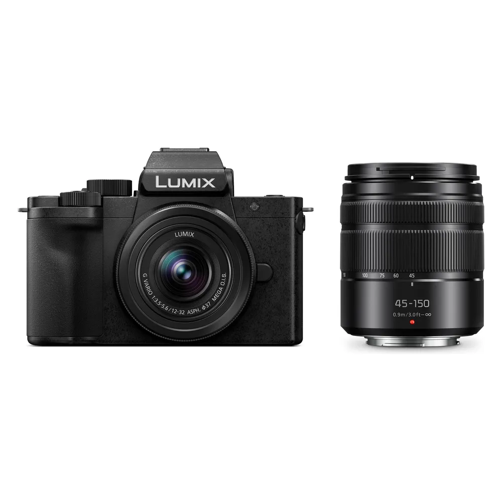Spiegellose Kamera Panasonic Lumix G100D 20.3MP 5184x3888 12-32mm 45-150mm Bluetooth