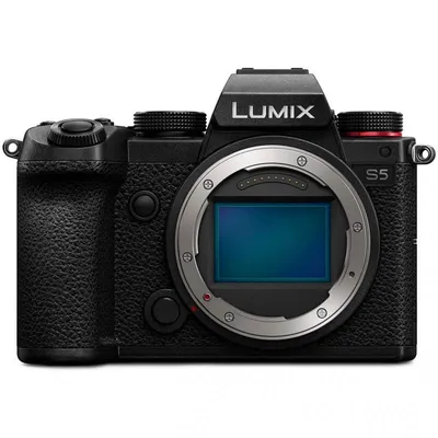 Panasonic Lumix S5 MILC Body 24,2 MP CMOS 6000 x 4000 Pixel Schwarz