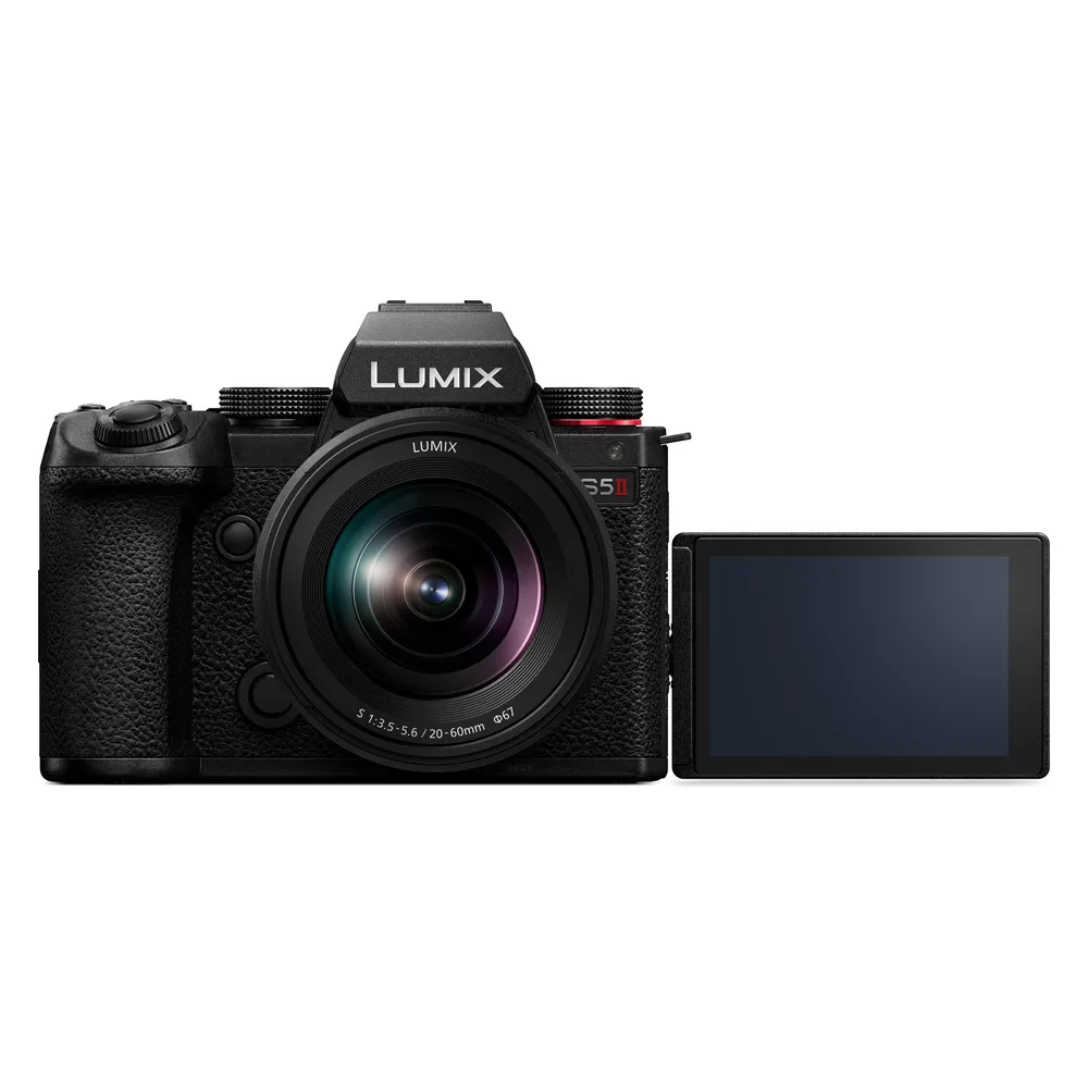 Panasonic Lumix DC-S5II mit Objektiv Lumix S 20-60mm 3.5-5.6 (DC-S5M2KE)