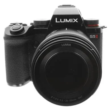Panasonic Lumix DC-S5II mit Objektiv Lumix S 20-60mm 3.5-5.6 (DC-S5M2KE)