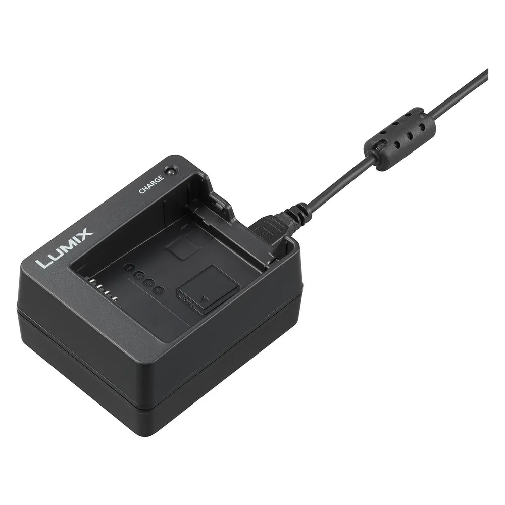 Batterieladegerät Panasonic BTC 12 für DMW-BLC12 BLG10 BLH7 Schwarz