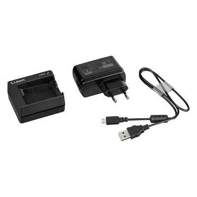 Batterieladegerät Panasonic BTC 12 für DMW-BLC12 BLG10 BLH7 Schwarz