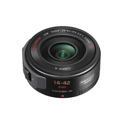 Objektiv Panasonic Lumix G X Vario PZ 14-42mm Power OIS Micro Four Thirds Schwarz
