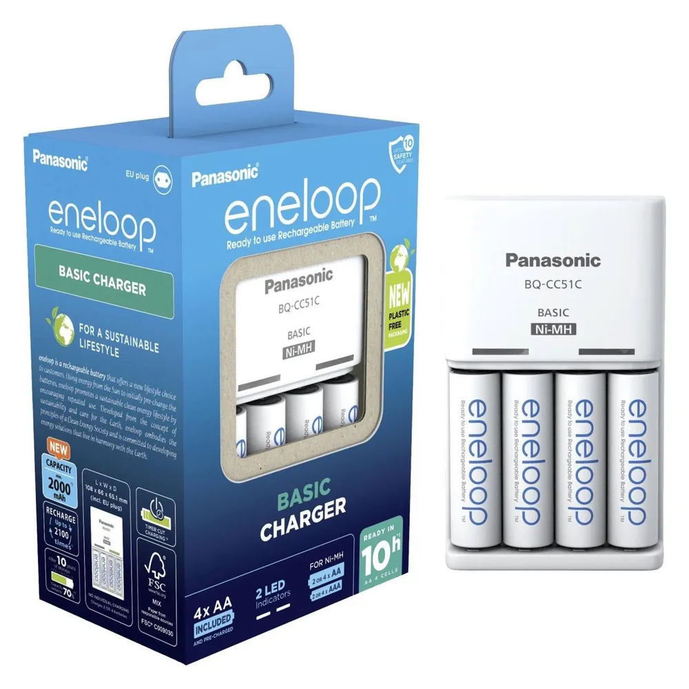 Panasonic UNI Ladegerät für Standardbatterien für