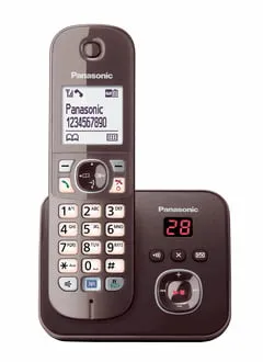 KX-TG6821GA Mocca-Braun Schnurloses Telefon