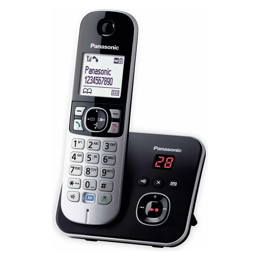 KX-TG6821GB Schwarz Schnurloses Telefon