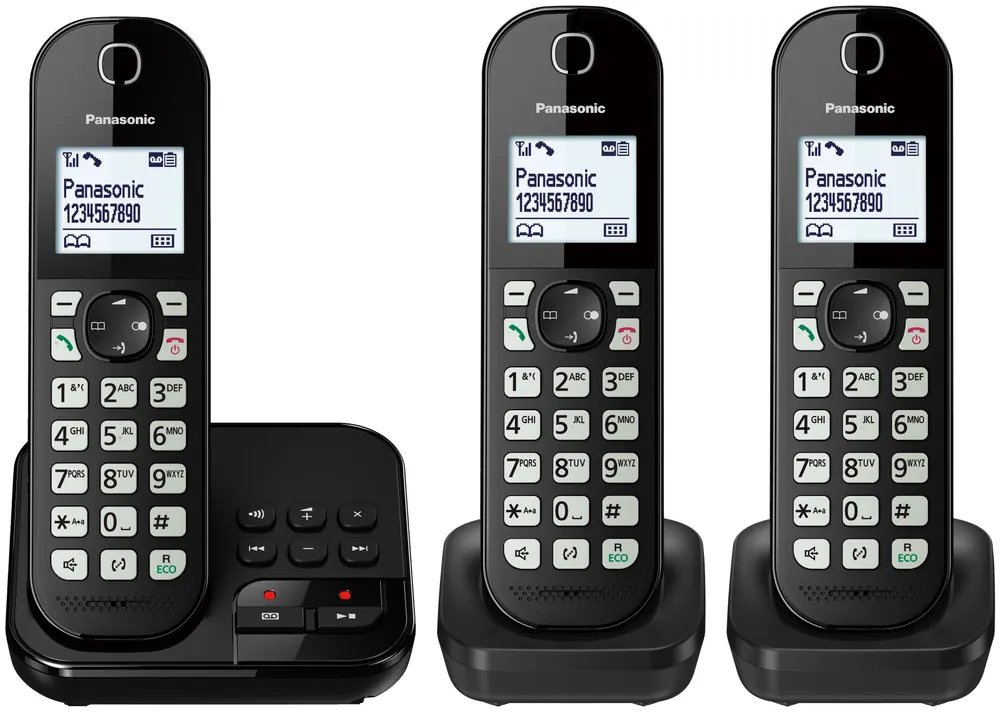 KX-TGC463GB Schwarz Schnurloses Telefon