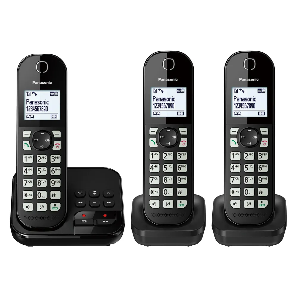 KX-TGC463GB Schwarz Schnurloses Telefon