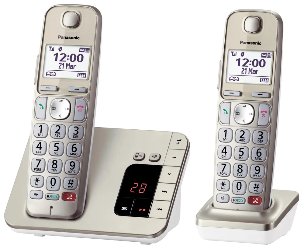 KX-TGE262GN champagner Schnurloses Telefon