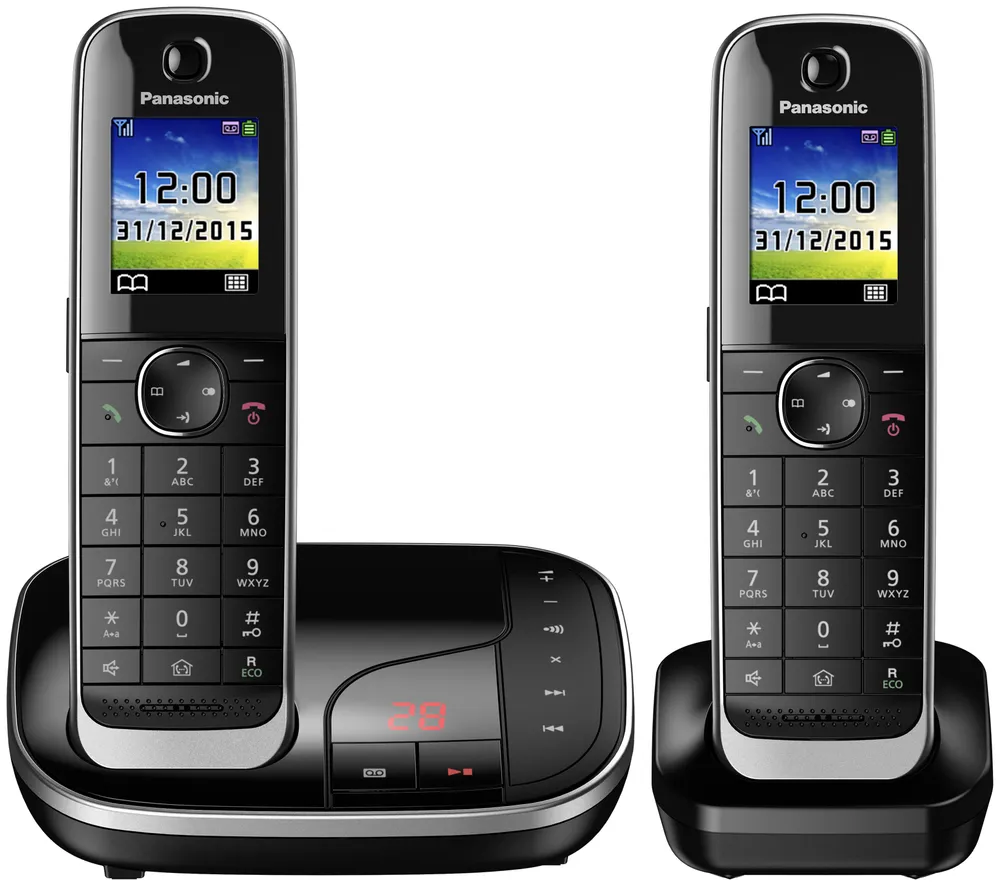 KX-TGJ322GB Schwarz Schnurloses Telefon