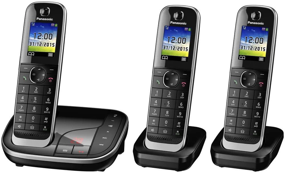 KX-TGJ323GB schwarz Schnurloses Telefon
