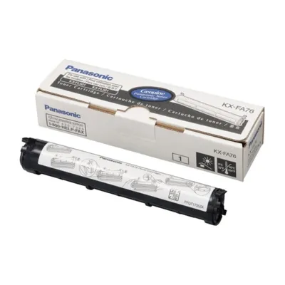 Original-Tonerpatrone Panasonic KX-FA76X Schwarz 2000 Seiten