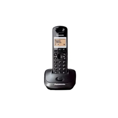 DECT-Telefon Panasonic KX-TG2511 Schwarz mit Lautsprecher und Anruferkennung