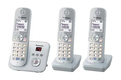 KX-TG 6823 GS perlsilber Schnurloses Telefon