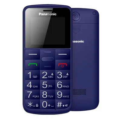 Panasonic KX-TU110 Seniorentelefon Blau Gratis