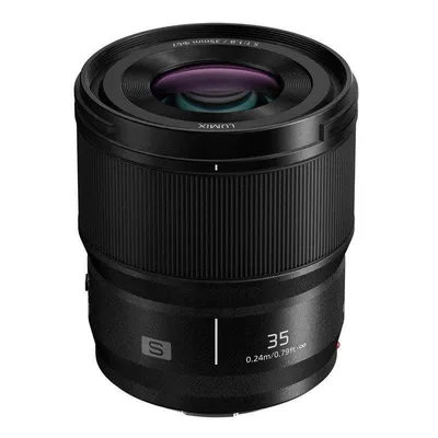 Objektiv Panasonic Lumix S S-S35 35 mm f/1.8 L-Mount Autofokus Schwarz
