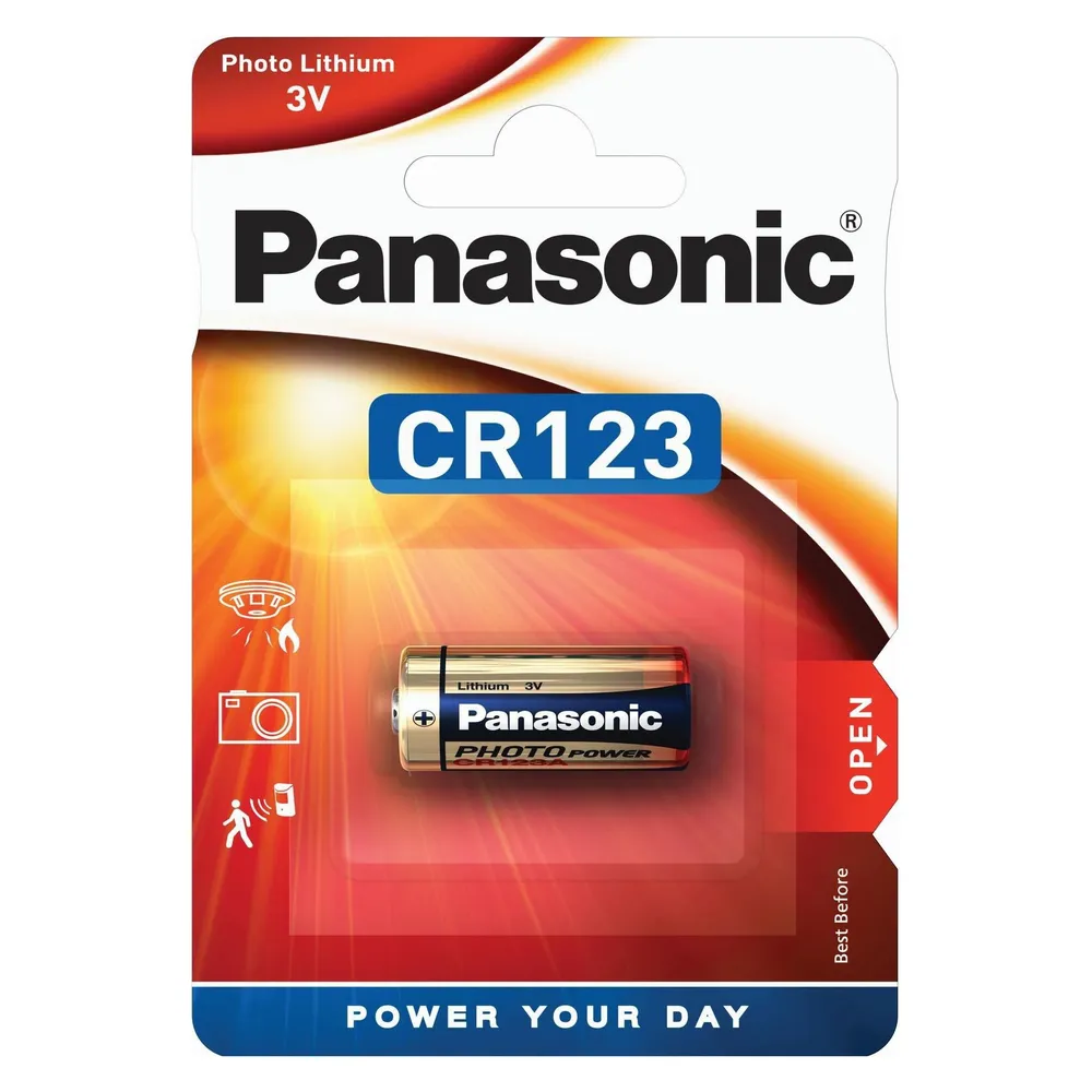 Panasonic Foto-Lithium-Batterie CR123A