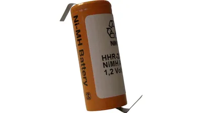 Panasonic NiMH-Zelle mit Lötfahne HHR-200AB01-1Z, 2000 mAh