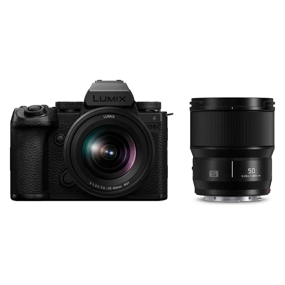 Kamera Mirrorless Panasonic Lumix S5 Mark II 24.2MP 20-60mm 50mm Sensor Full-Frame WiFi Bluetooth